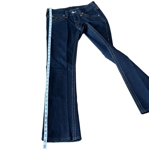 True Religion Becky Dark Wash Super T Jeans Size 26 - Picture 13 of 16